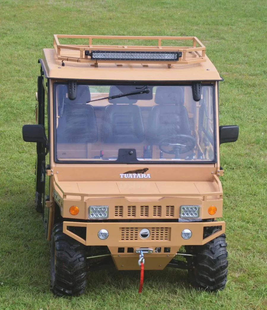 Tuatara full glass windscreen
