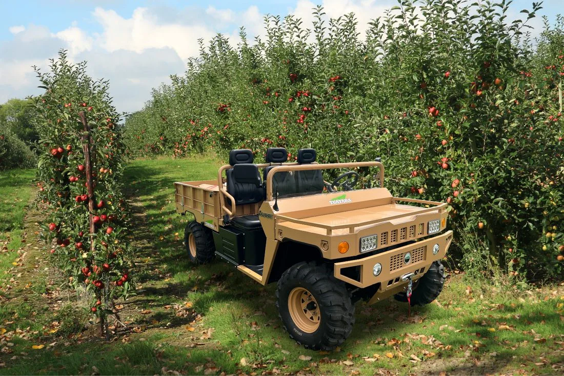 Tuatara Orchardised low-profile electric UTV